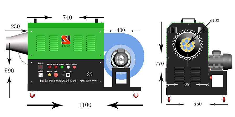 选购工业热风机时要注意哪些细节